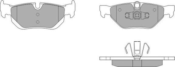 FREMAX FBP-1403 - Σετ τακάκια, δισκόφρενα www.parts5.com