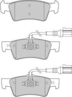 FREMAX FBP-1552 - Brake Pad Set, disc brake www.parts5.com