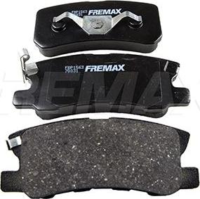 FREMAX FBP-1563 - Тормозные колодки, дисковые, комплект www.parts5.com