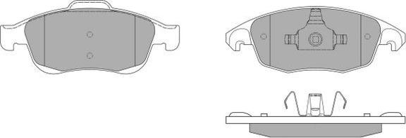 FREMAX FBP-1577 - Brake Pad Set, disc brake www.parts5.com