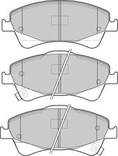 FREMAX FBP-1653 - Set placute frana,frana disc www.parts5.com