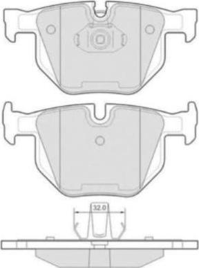 FREMAX FBP-1667 - Set placute frana,frana disc www.parts5.com