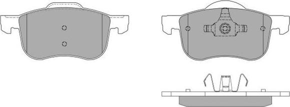 FREMAX FBP-1145 - Komplet zavornih oblog, ploscne (kolutne) zavore parts5.com