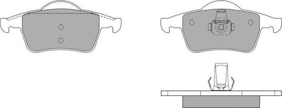 FREMAX FBP-1146 - Komplet zavornih oblog, ploscne (kolutne) zavore www.parts5.com