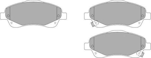 FREMAX FBP-1374 - Σετ τακάκια, δισκόφρενα www.parts5.com