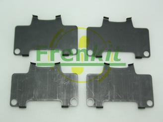 Frenkit 940040 - Anti-Squeal Foil, brake pad (back plate) www.parts5.com