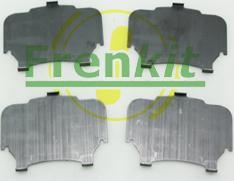 Frenkit 940069 - Lámina antichirrido, guarnición freno (placa anterior) www.parts5.com