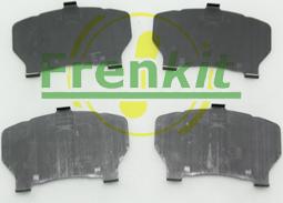 Frenkit 940105 - Anti-Squeal Foil, brake pad (back plate) www.parts5.com