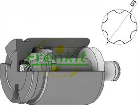 Frenkit K415201 - Piston, brake caliper www.parts5.com