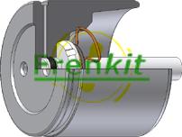 Frenkit K605401 - Píst, brzdový třmen www.parts5.com