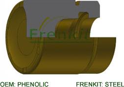 Frenkit P545802 - Émbolo, pinza del freno www.parts5.com