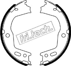 Fri.Tech. 1046.226 - Brake Shoe Set, parking brake www.parts5.com