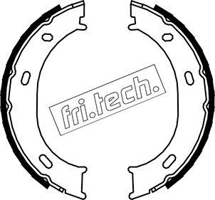 Fri.Tech. 1052.126 - Juego de zapatas de frenos, freno de estacionamiento www.parts5.com