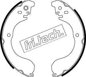 Fri.Tech. 1067.199 - Brake Shoe Set www.parts5.com