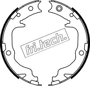 Fri.Tech. 1088.237 - Σετ σιαγόνων φρένων, χειρόφρενο www.parts5.com