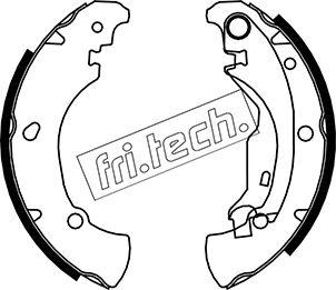 Fri.Tech. 1034.100 - Set saboti frana www.parts5.com