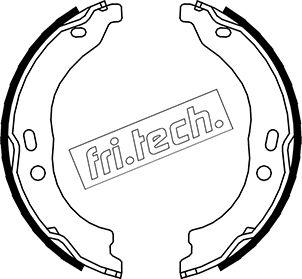 Fri.Tech. 1034.118 - Bremsbackensatz, Feststellbremse www.parts5.com