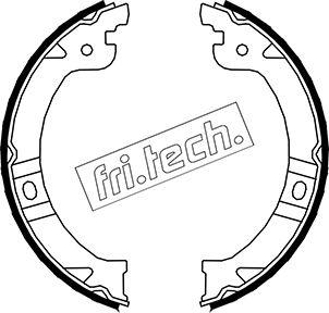 Fri.Tech. 1023.002 - Set saboti frana, frana de mana www.parts5.com