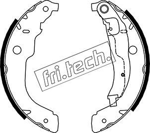 Fri.Tech. 1079.196 - Brake Shoe Set www.parts5.com