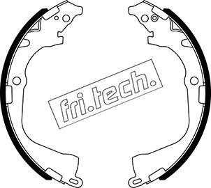 Fri.Tech. 1124.290 - Brake Shoe Set www.parts5.com