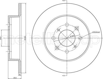 Maxgear 19-0923 - Brzdový kotúč www.parts5.com