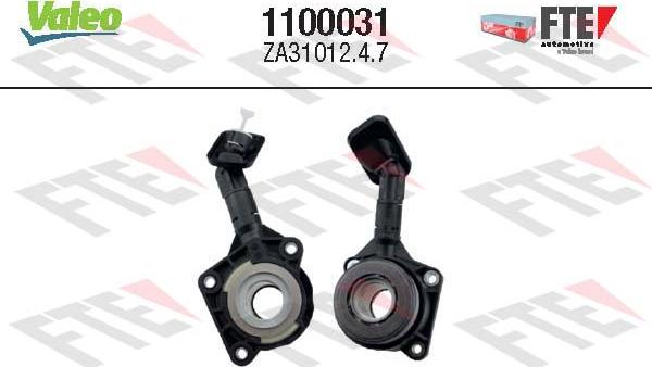 FTE 1100031 - Central Slave Cylinder, clutch parts5.com