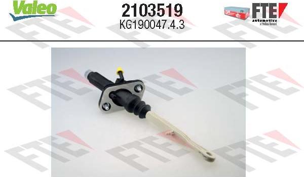 FTE 2103519 - Master Cylinder, clutch www.parts5.com