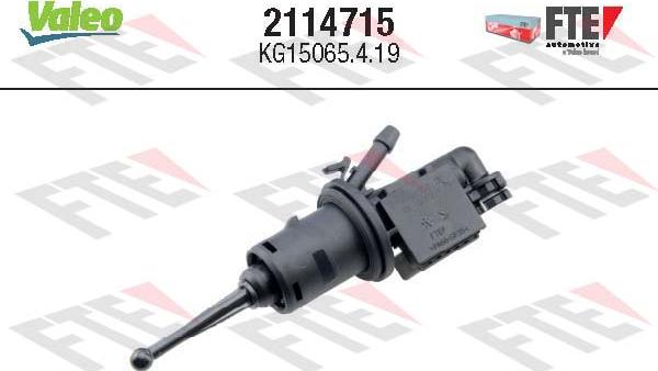 FTE 2114715 - Glavni cilindar, kvačilo www.parts5.com