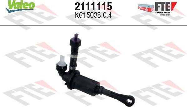 FTE 2111115 - Master Cylinder, clutch www.parts5.com