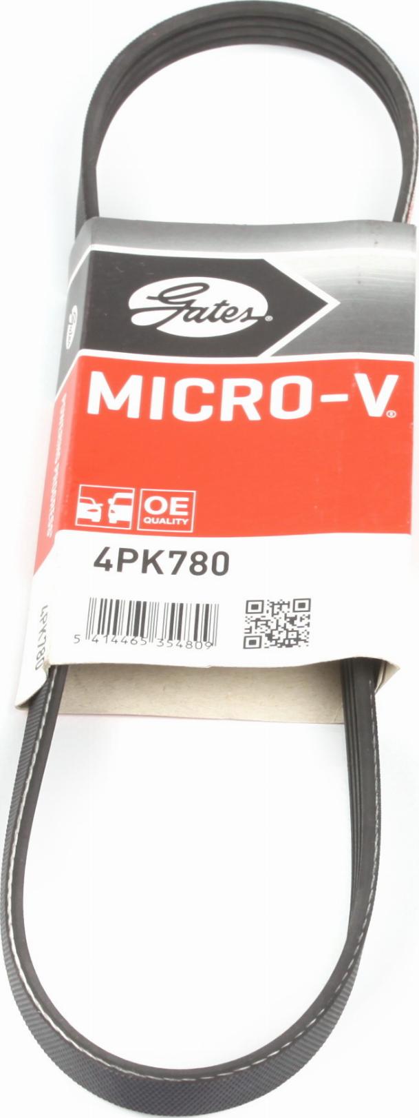 Gates 4PK780 - Ozubený klinový remeň www.parts5.com