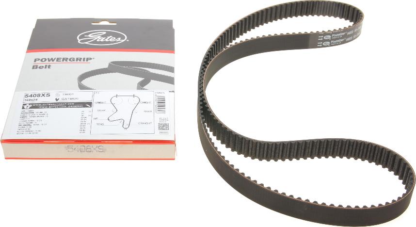 Gates 5408XS - Timing Belt www.parts5.com