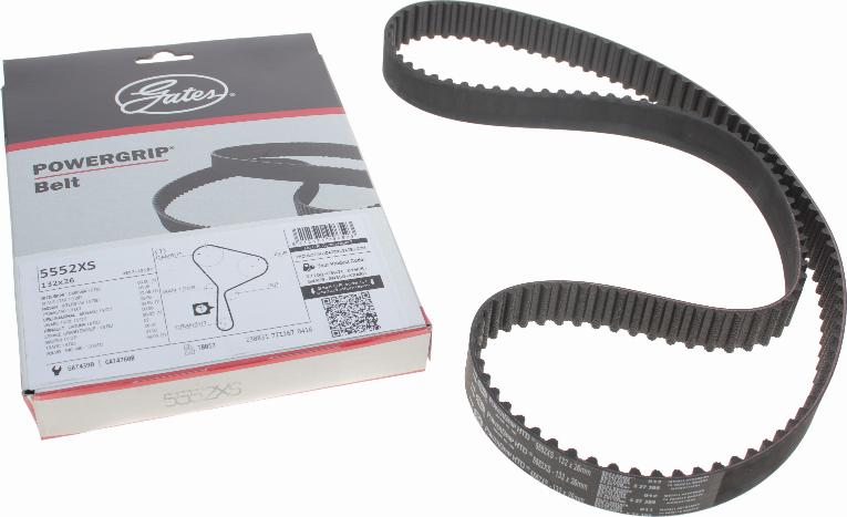 Gates 5552XS - Timing Belt www.parts5.com