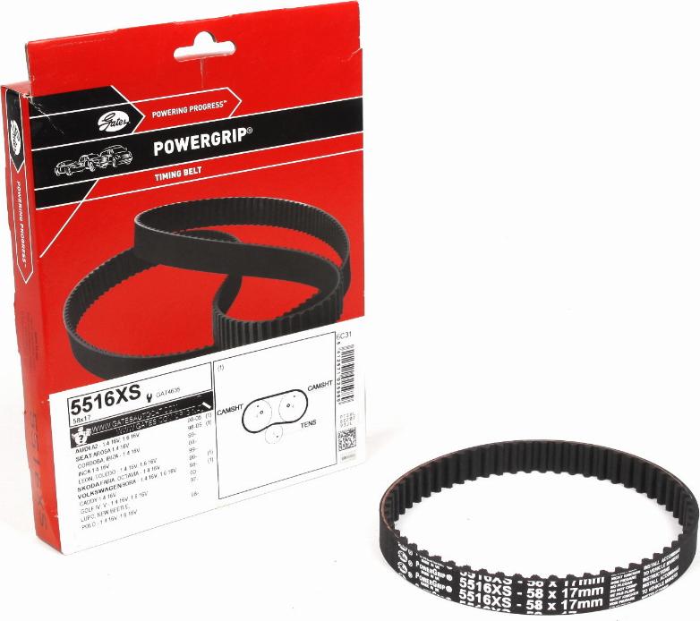 Gates 5516XS - Timing Belt www.parts5.com