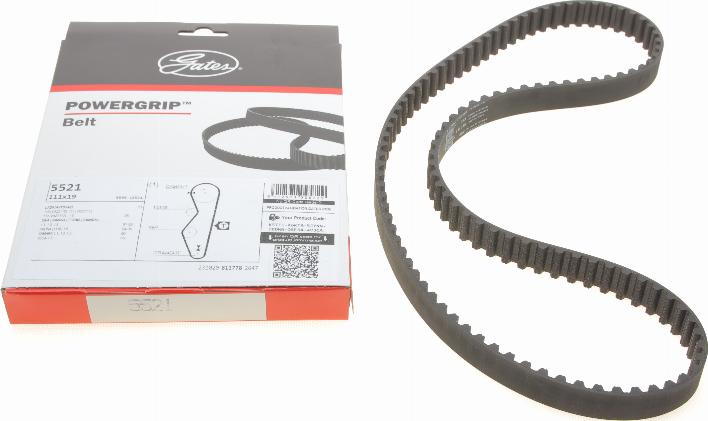 Gates 5521 - Timing Belt www.parts5.com