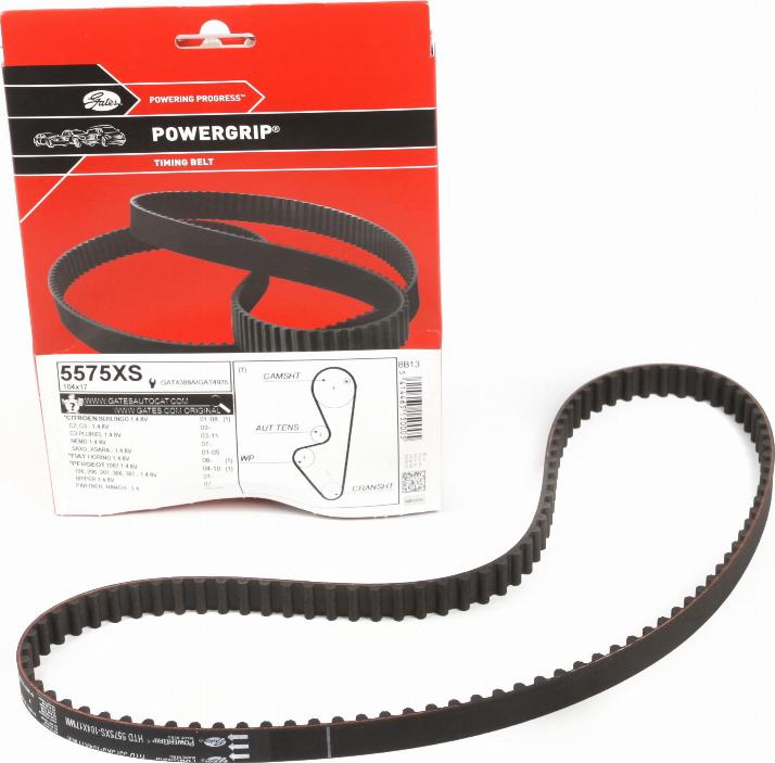 Gates 5575XS - Timing Belt www.parts5.com