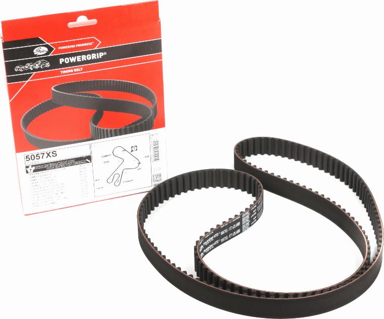 Gates 5057XS - Timing Belt www.parts5.com