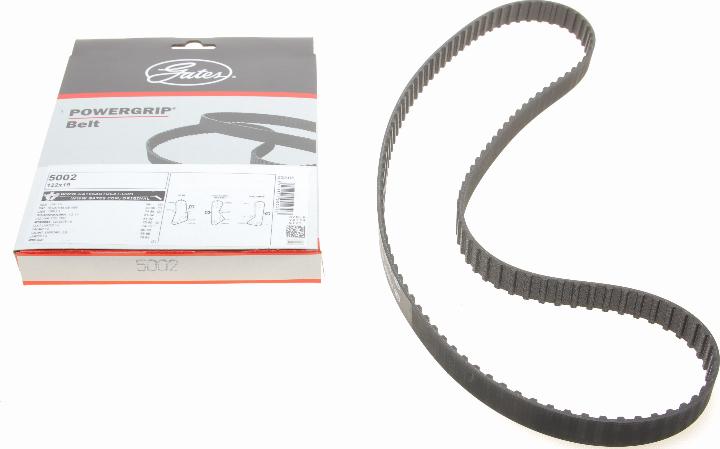 Gates 5002 - Timing Belt www.parts5.com