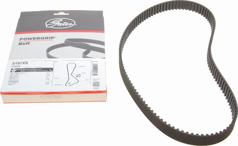 Gates 5197XS - Timing Belt www.parts5.com