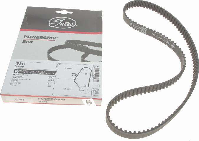 Gates 5311 - Timing Belt www.parts5.com