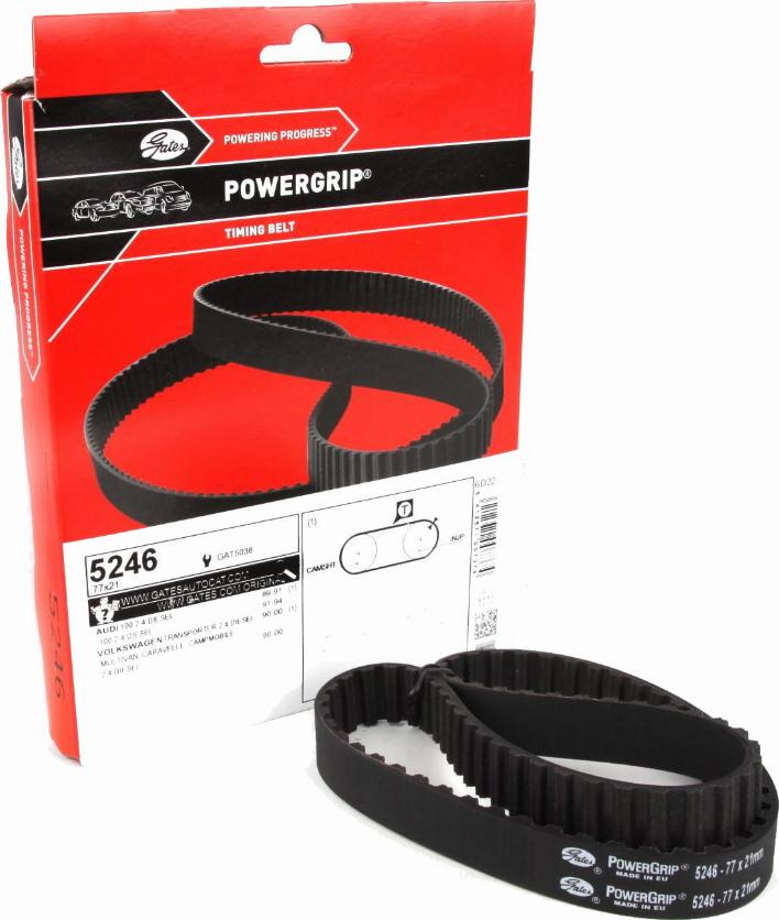 Gates 5246 - Correa dentada www.parts5.com