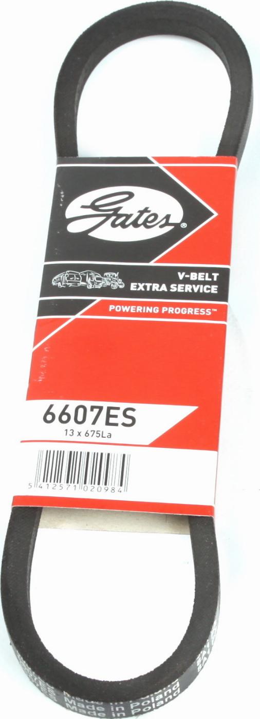 Gates 6607ES - V-Belt www.parts5.com