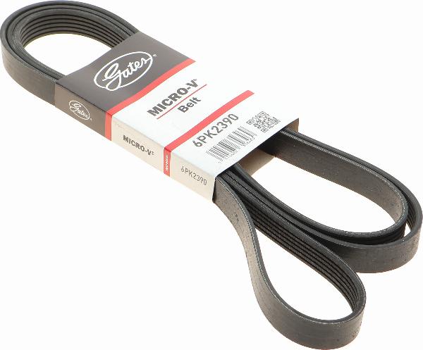 Gates 6PK2390 - V-Ribbed Belt www.parts5.com