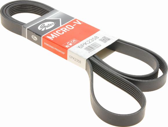 Gates 6PK2358 - V-Ribbed Belt www.parts5.com