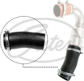 Gates 09-0946 - Charger Intake Air Hose parts5.com