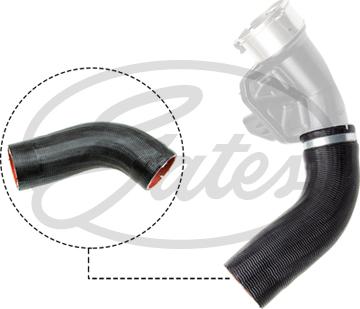 Gates 09-1241 - Charger Intake Air Hose www.parts5.com