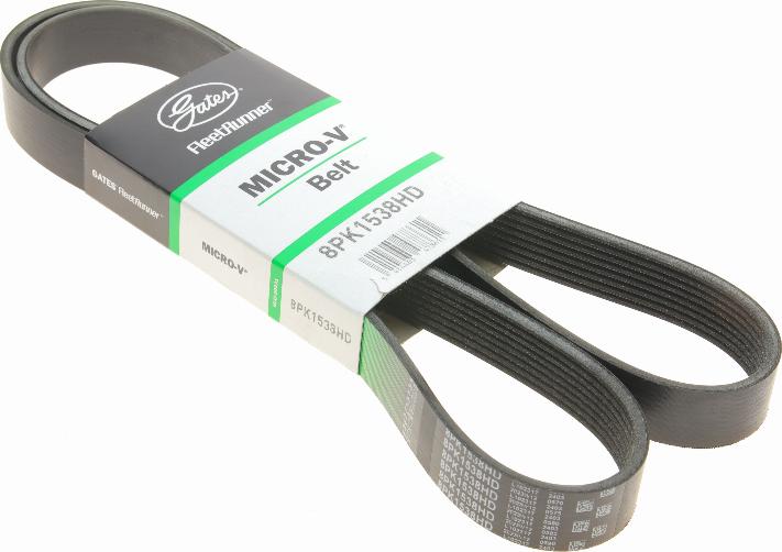 Gates 8PK1538HD - V-Ribbed Belt www.parts5.com