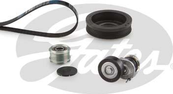 Gates K096PK1070 - Set curea transmisie cu caneluri www.parts5.com