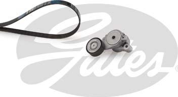 Gates K015PK493 - Set curea transmisie cu caneluri www.parts5.com