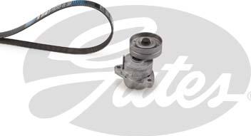 Gates K016PK1530 - Set curea transmisie cu caneluri www.parts5.com