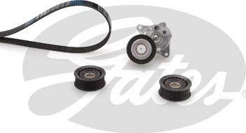 Gates K016PK2270 - Set curea transmisie cu caneluri www.parts5.com